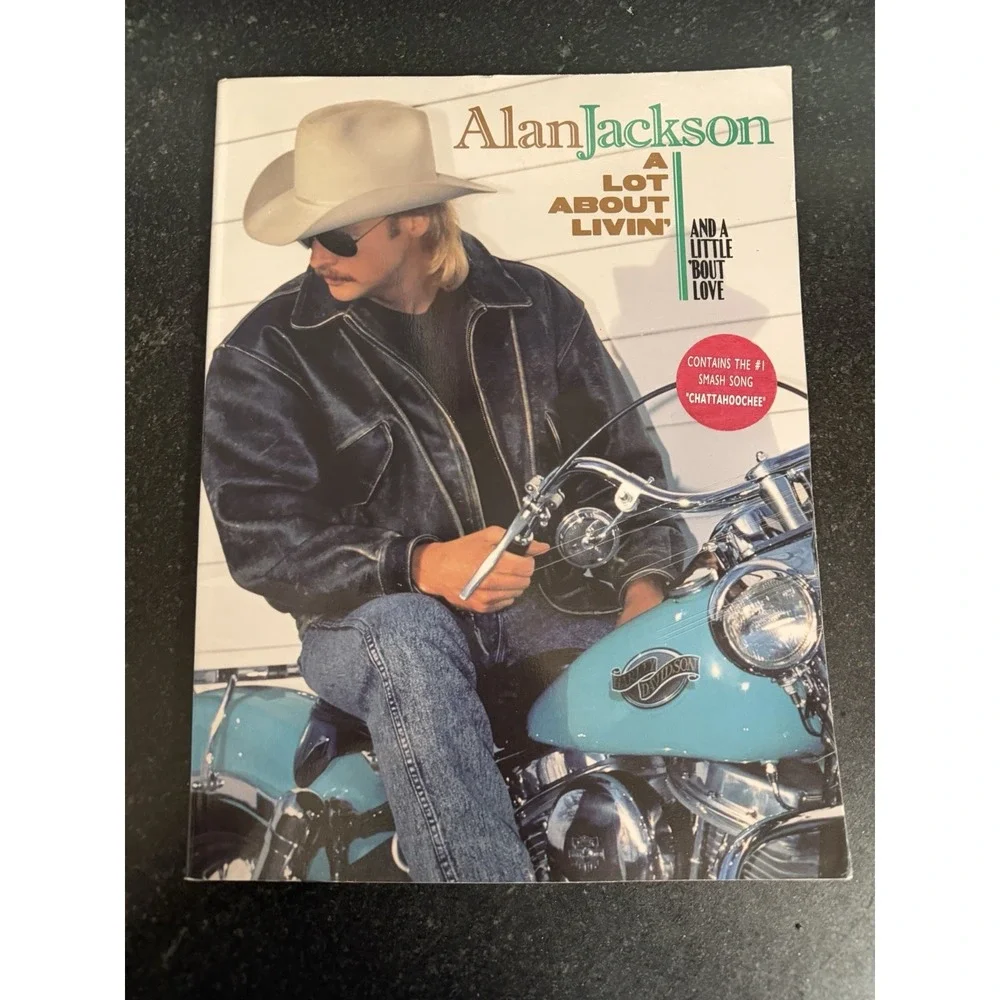 Alan Jackson 3 Book Songbook Lot Piano Vocal Chords Greatest Hits Country Music